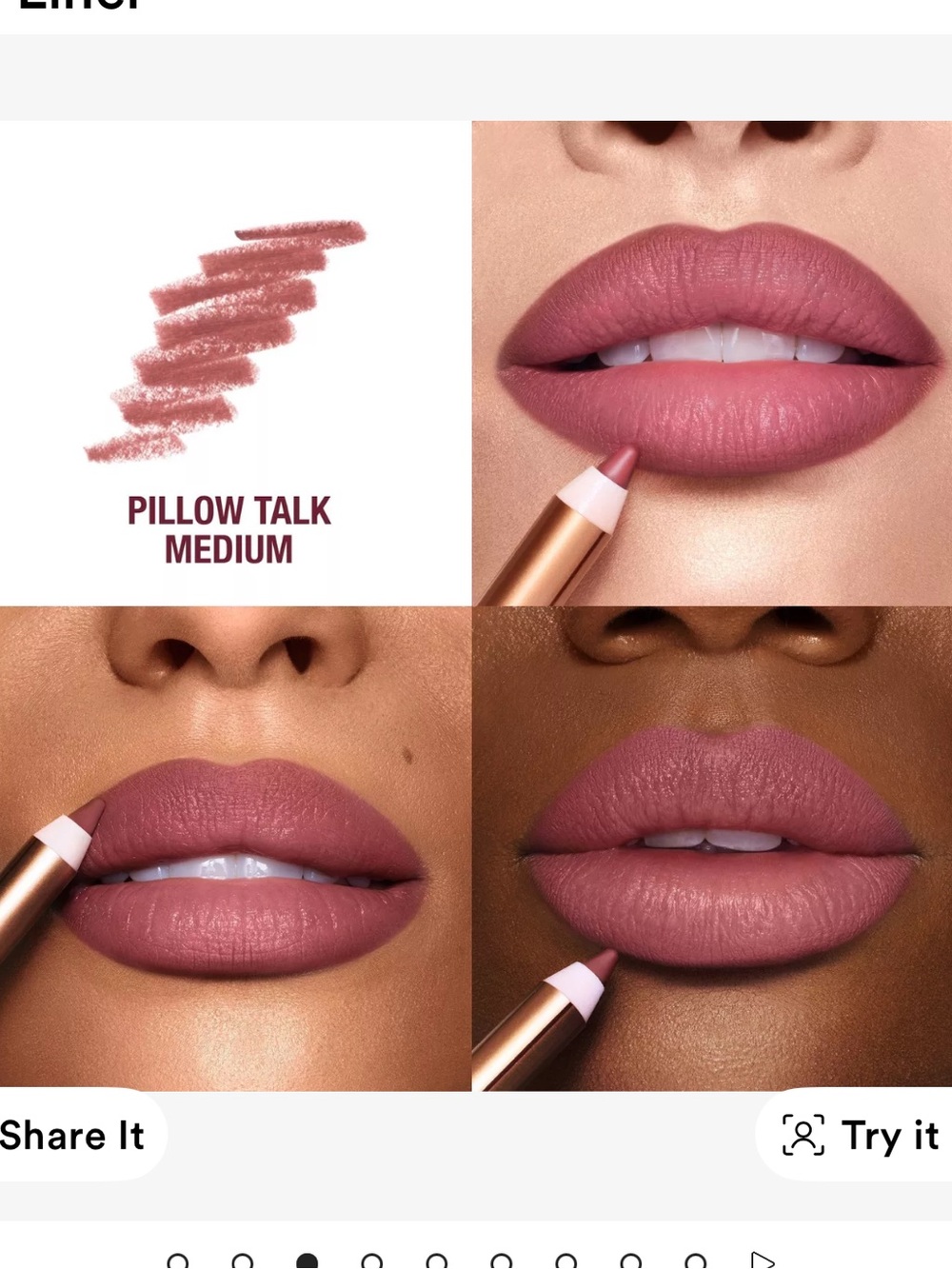 Pillow talk medium CHARLOTTE TILBURY LIP CHEAT